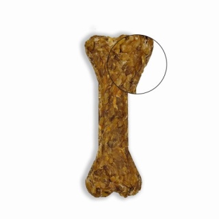 BUBAlicious Pure Line kość do żucia Puppy&Senior ze skóry końskiej 12 cm