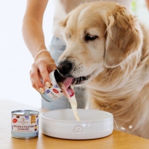 Bulion z filetem z kaczki dla psa i kota PERROland Soups 140 g
