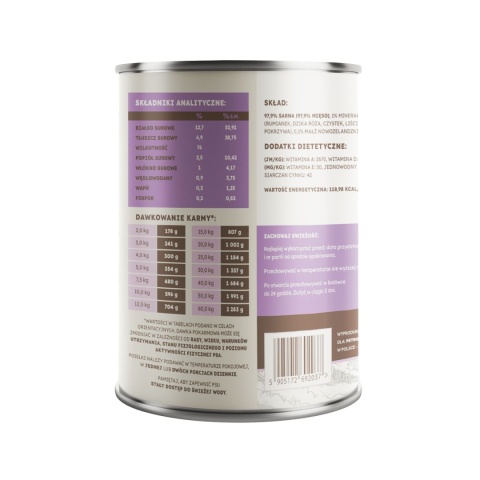 FARMA Select Sarna 400g – Karma mokra dla psa
