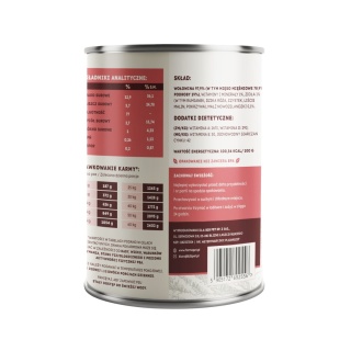 FARMA Select Wołowina 400g – mokra karma