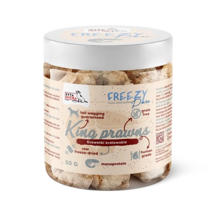 FREEZY PURE liofilizowane krewetki królewskie 50g