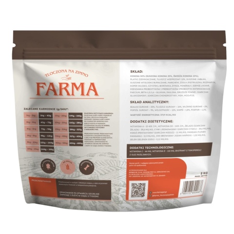 Farma – Konina Hipoalergiczna Tłoczona na zimno 2kg