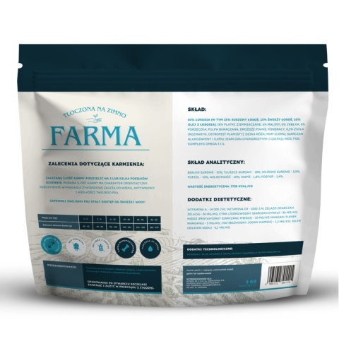 Farma Tłoczona na Zimno Łosoś 2kg