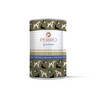 Gourmet Kangur z dynią dla psów dorosłych 400g