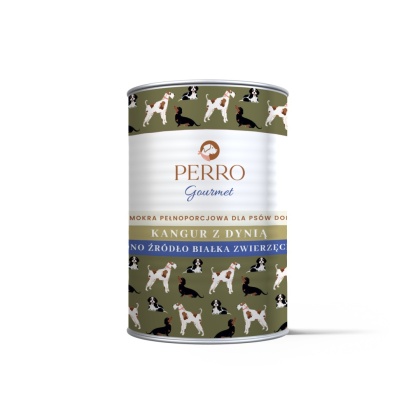Gourmet Kangur z dynią dla psów dorosłych 400g