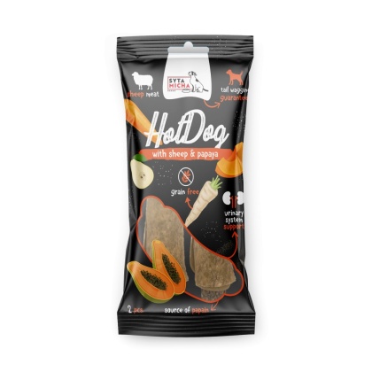 Hot Dog - warzywny z papają w skórze owcy 2 szt.