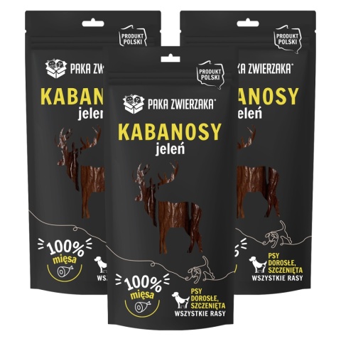 Kabanosy JELEŃ 3 szt.