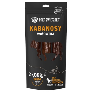 Kabanosy WOŁOWINA 3 szt.