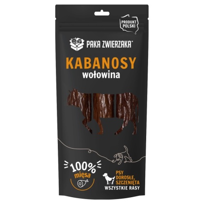Kabanosy WOŁOWINA 3 szt.