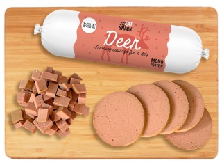 Kiełbaska treningowa PEPE Deer (jeleń) 200g