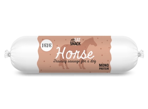Kiełbaska treningowa PEPE Horse (konina) 200g