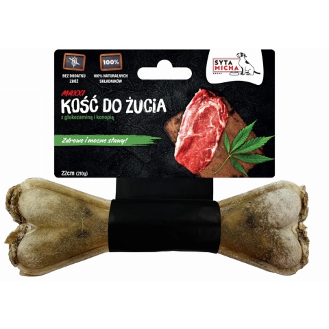 Kość do żucia dla psa na mocne stawy 22cm MAXXI