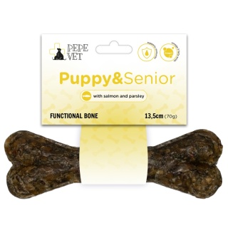 Kość funkcjonalna PEPE VET Puppy&Senior 13,5cm
