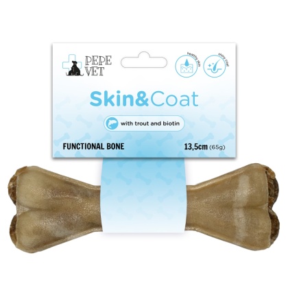 Kość funkcjonalna PEPE VET Skin&Coat 13,5cm