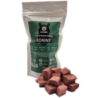Liofilizowane smaczki z Koniny 70g