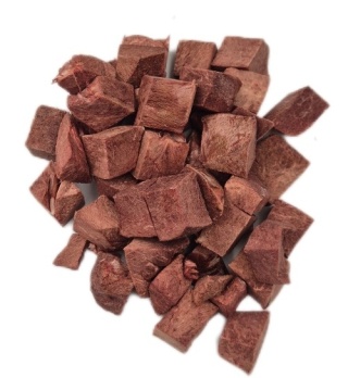 Liofilizowane smaczki z Końskich serc 70g