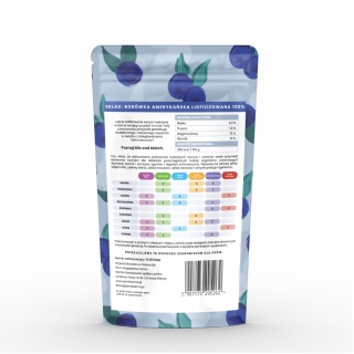MIX & MATCH Borówka Amerykańska Przysmaki liofilizowane 20g