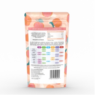 MIX & MATCH Brzoskwinia Przysmaki liofilizowane 15g