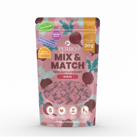 MIX & MATCH Burak Przysmaki liofilizowane 20g