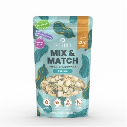 MIX & MATCH Cukinia Przysmaki liofilizowane 20g