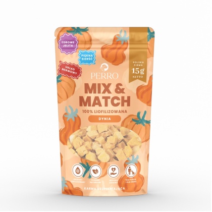 MIX & MATCH Dynia Przysmaki liofilizowane 15g