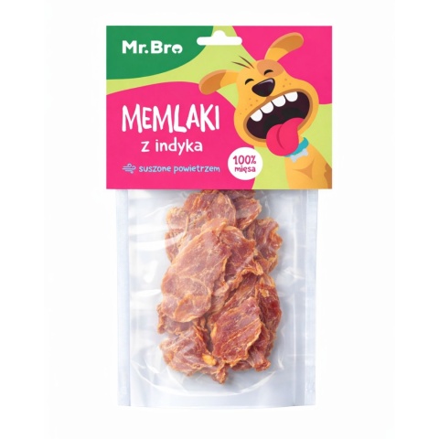 Mr. Bro Memlaki Air Dried Indyk w płatach 150g