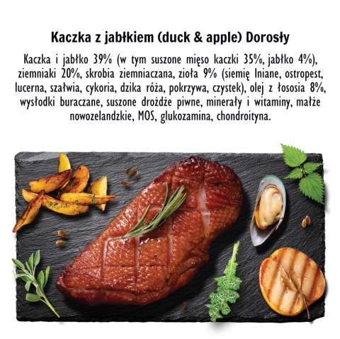 Paka Zwierzaka Seven’th Heaven Kaczka z jabłkiem “M” 3 kg
