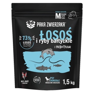 Paka Zwierzaka Seven’th Heaven Łosoś z rybami bałtyckimi “M” 1,5 kg