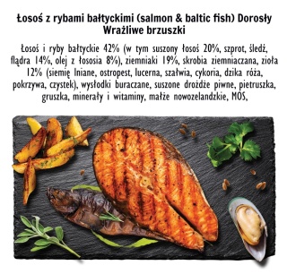 Paka Zwierzaka Seven’th Heaven Łosoś z rybami bałtyckimi “M” 1,5 kg