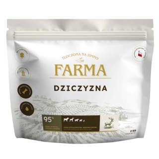 Farma – Dziczyzna Hipoalergiczna Tłoczona na Zimno 2kg