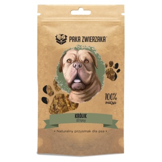 Przysmak stripsy Królik 100% (70g)