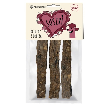 SUSZKI Paluchy z dorsza 60g