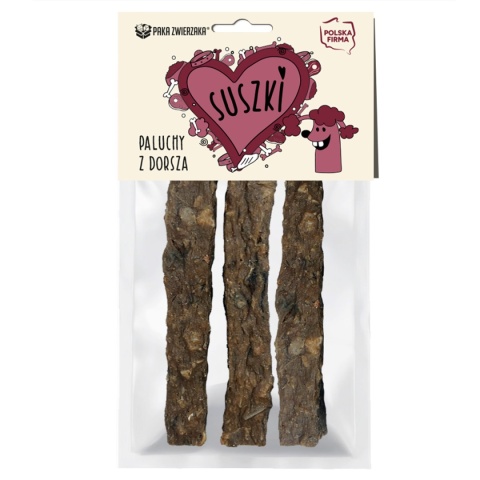 SUSZKI Paluchy z dorsza 60g
