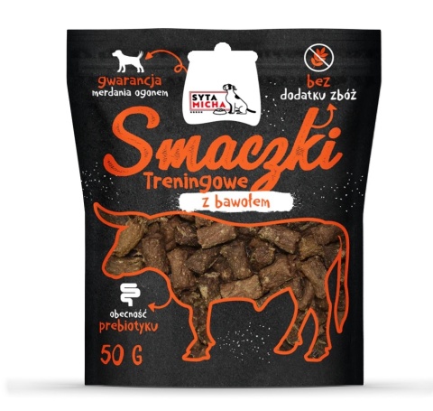 Smaczki treningowe z bawołem 50g