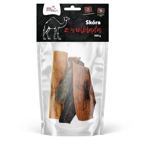 Suszona skóra z wielbłąda dla psa 100g