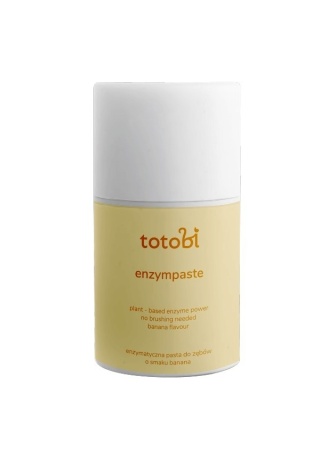 Totobi Enzympaste Banana Nana – Enzymatyczna Pasta do Zębów o Smaku Banana dla Psów i Kotów 50 ml
