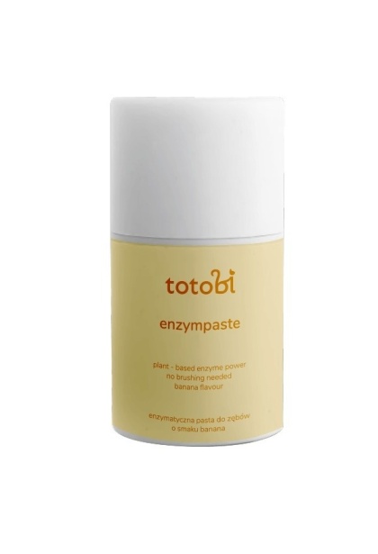 Totobi Enzympaste Banana Nana – Enzymatyczna Pasta do Zębów o Smaku Banana dla Psów i Kotów 50 ml