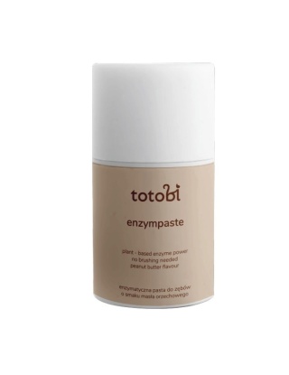 Totobi Enzympaste Peanut Nut – Enzymatyczna Pasta do Zębów o Smaku Masła Orzechowego dla Psów i Kotów 50 ml