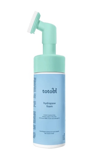 Totobi Hydrapaw Foam – Nawilżająca Pianka do Mycia Łapek bez Użycia Wody dla Psów i Kotów 200 ml