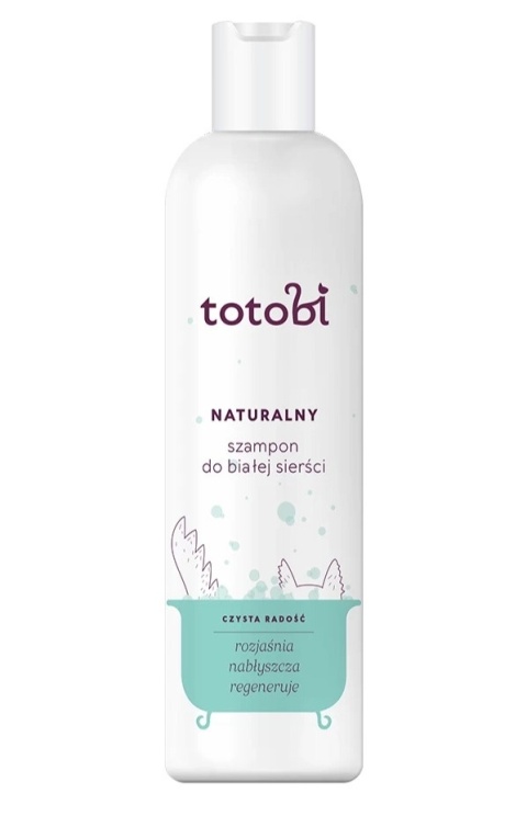Totobi Naturalny Szampon do Białej Sierści dla Psa 300 ml