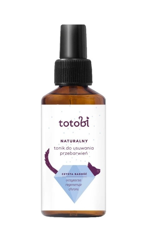 Totobi Naturalny Tonik do Usuwania Przebarwień dla Psów i Kotów 100 ml