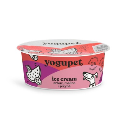 Yogupet LODY dla psa i kota Red Ice 110g czerwone owoce