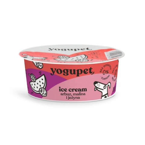 Yogupet LODY dla psa i kota Red Ice 110g czerwone owoce