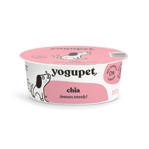 Yogupet pies JOGURT ChiaPet 110g chia