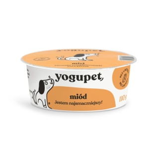 Yogupet pies JOGURT HoneyPet 110g miód