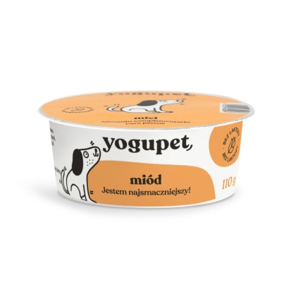 Yogupet pies JOGURT HoneyPet 110g miód
