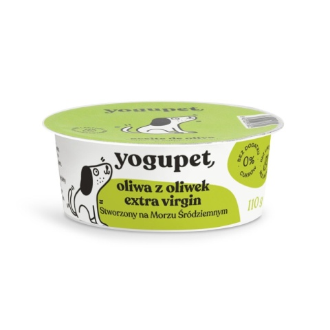 Yogupet pies JOGURT OlivePet 110g oliwa