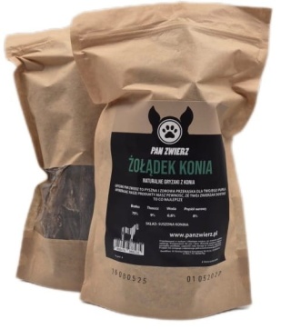 Żołądek konia dla psa 250g Pan Zwierz