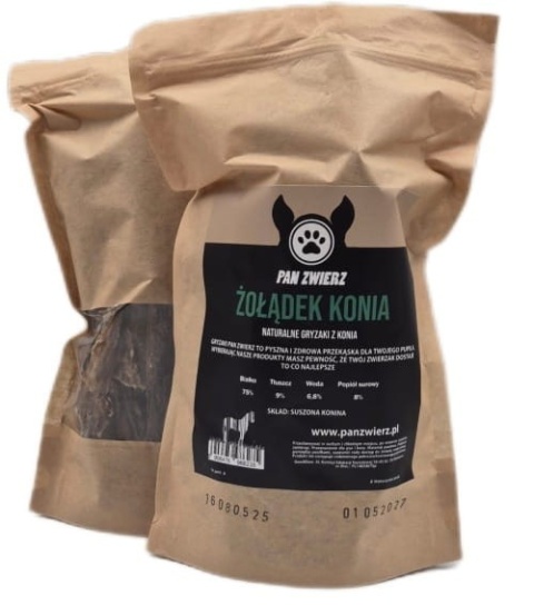 Żołądek konia dla psa 250g Pan Zwierz
